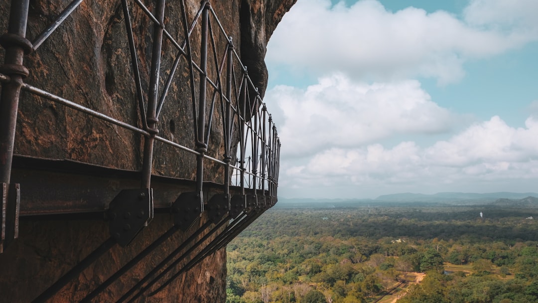 Boulder gardens and terraces at Sigiriya