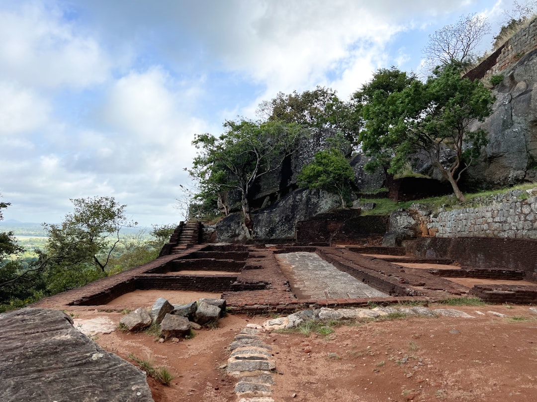 View of Pidurangala Rock from Sigiriya summit