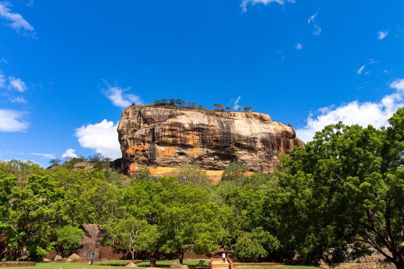 Panoramic view from the summit of Sigiriya